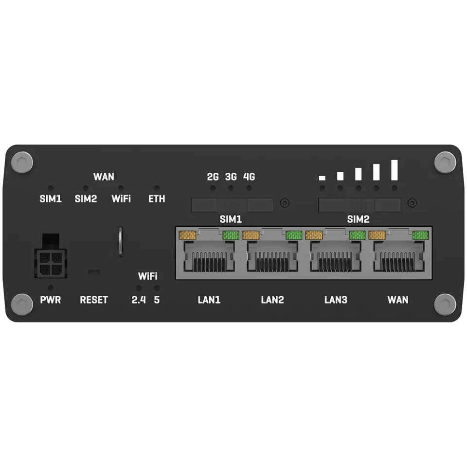 Teltonika RUTX11 4G Cat-6 Router with WiFi, GNSS, Bluetooth - View 4 (110-RUTX11)