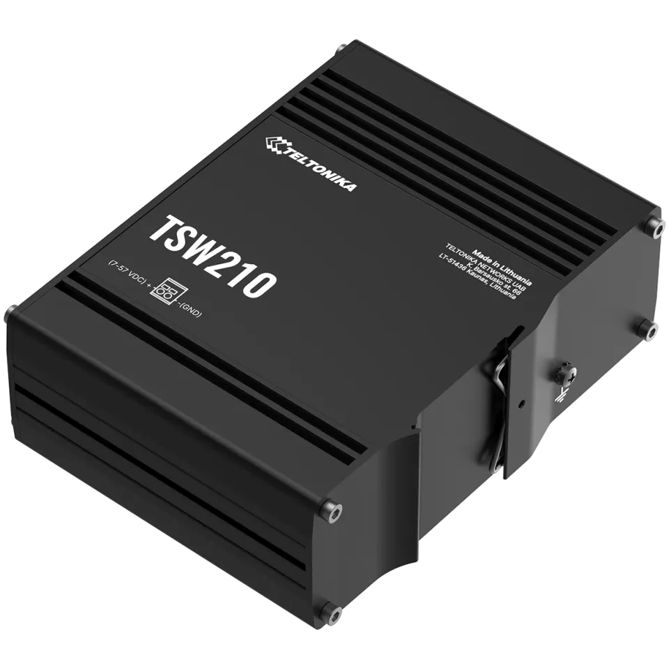 Teltonika TSW210 Unmanaged Industrial Switch - View 4 (110-TSW210)