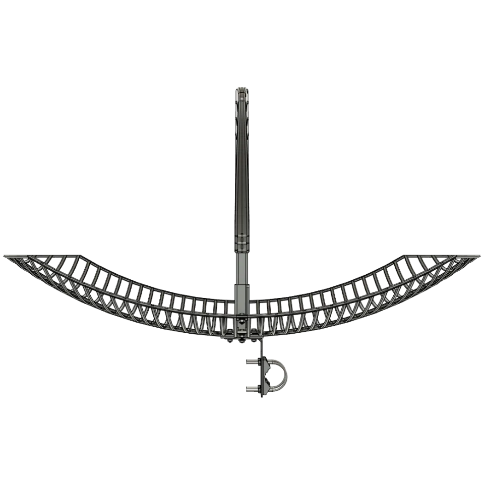 Powertec 4G-5G Wideband Grid Antenna, 698 to 4000 MHz, 4.3-10 Female - View 6 (106-VGR-6940-20.432)