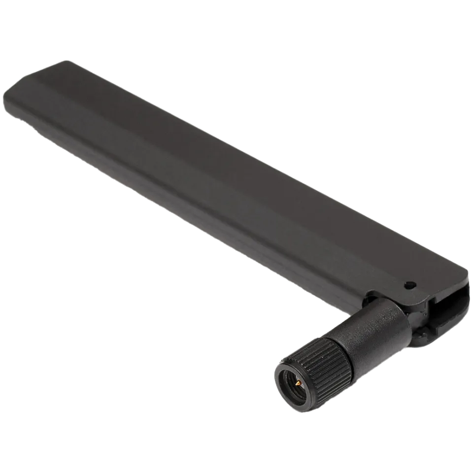 2J Blade 4G-5G WiFi Ultraband Hinged Antenna, 617 to 5925 MHz, SMA Male – view 3