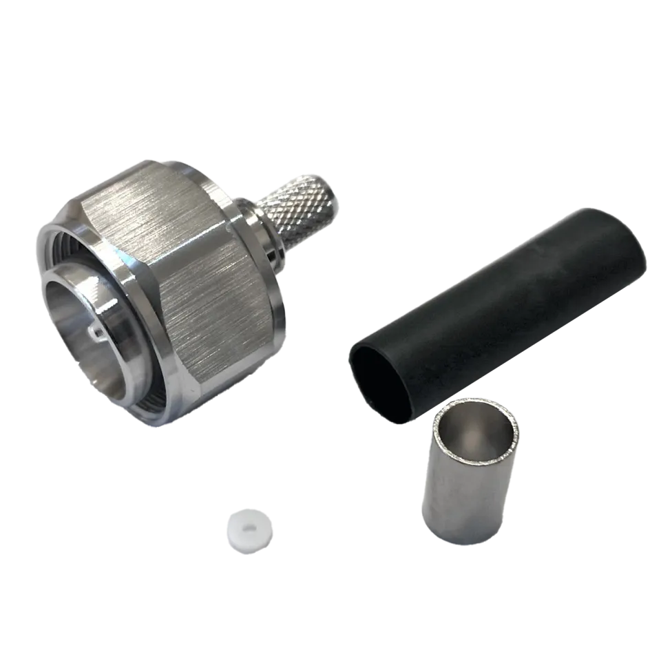 4.3-10 Male Connector for L-240 Coaxial Cable
