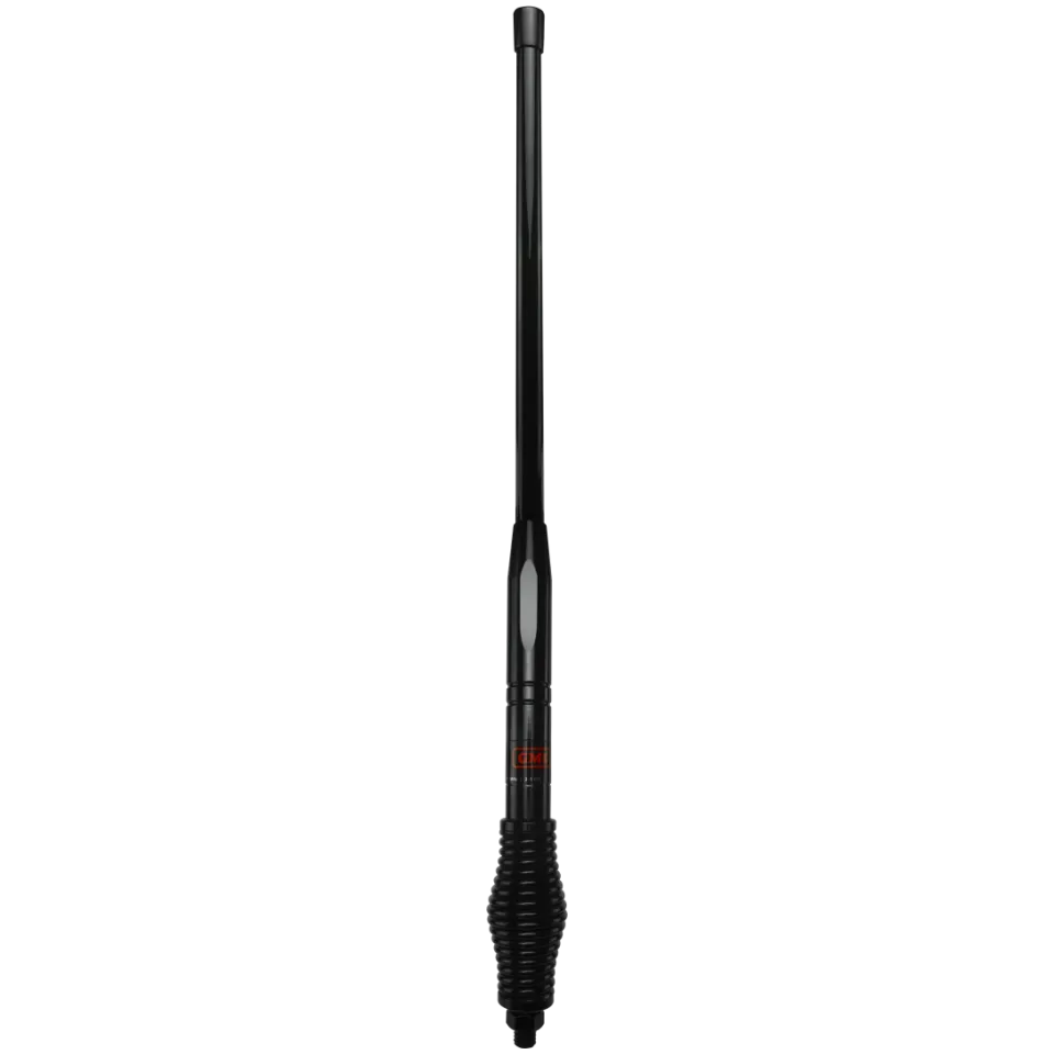 GME AE4707B UHF 595mm Fiberglass Radome Antenna, AS002B Spring (2.1dBi) - Black