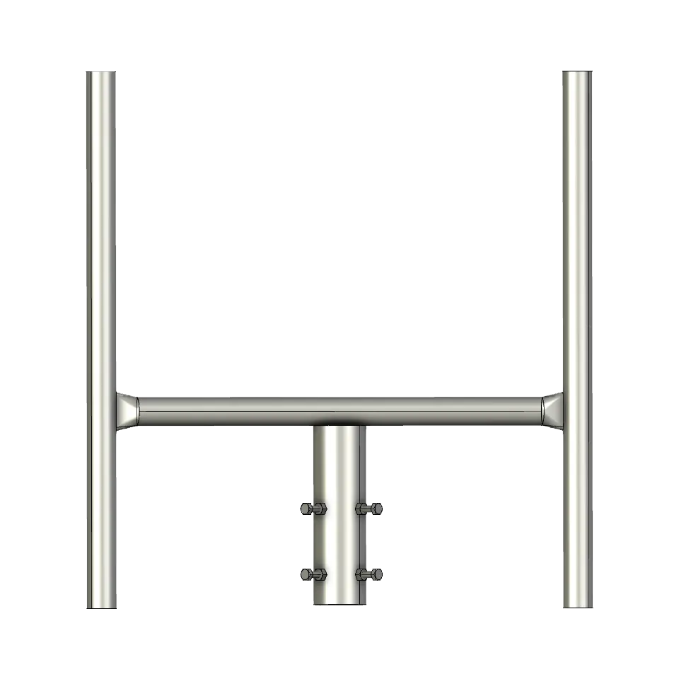 APAC GC76 Series Galvanised Steel Headframe, 2 Sector – view 2
