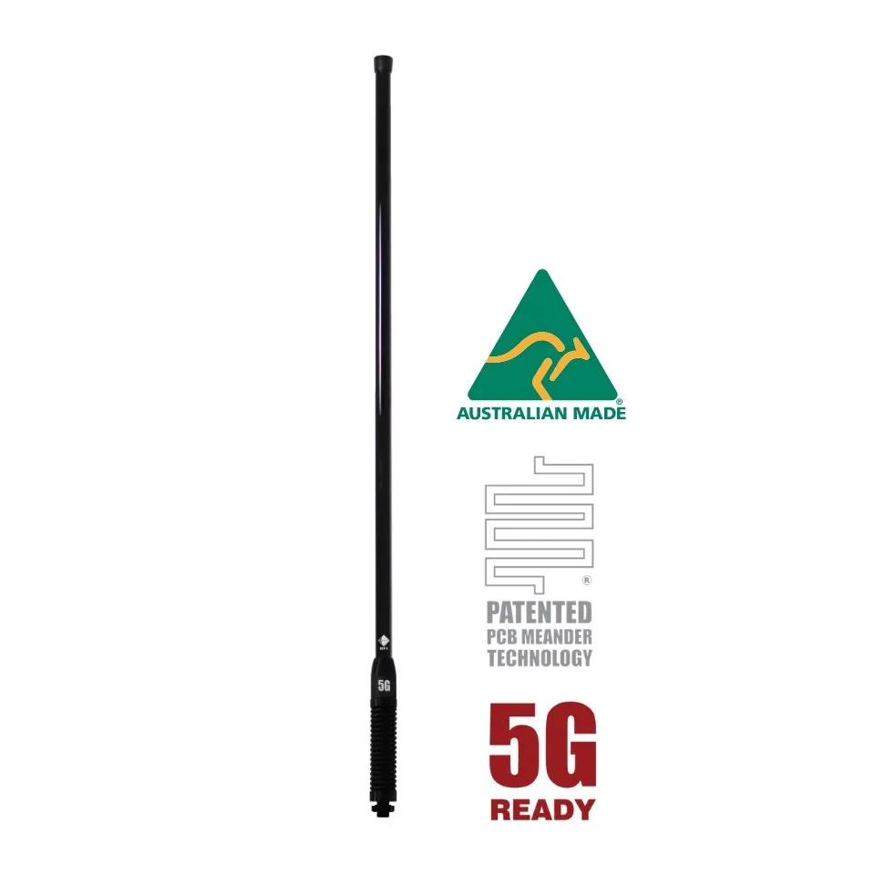 RFI CD8195 Pro-Series 4G-5G Vehicle Bullbar Antenna, 6.5 dBi, 698 to 3800 MHz, SMA Male – view 2
