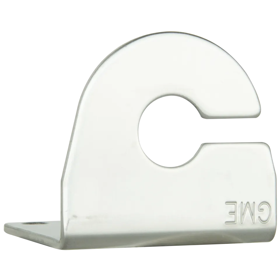 GME MB415SS - 2.5mm L-Bracket with Cable Slot - Stainless Steel