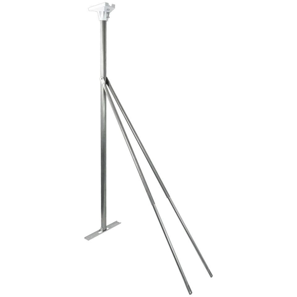 Hills 1.8m Metal Roof Mount with Starlink Gen3 Pole Adapter Kit