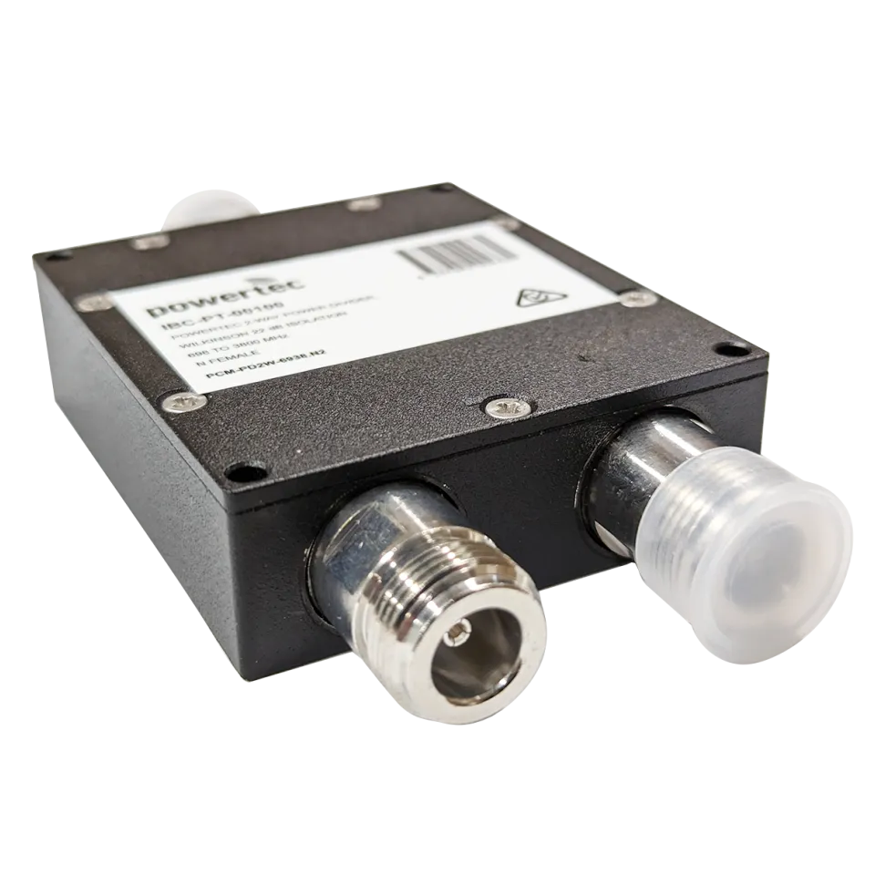 Powertec RF Power Divider 2-Way, 698 to 3800 MHz, N Female, Wilkinson – view 2
