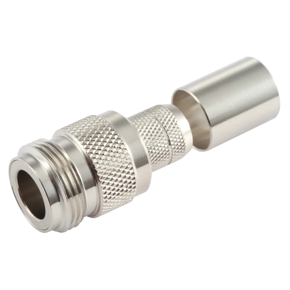 N Female Connector for L-400 Coaxial Cable