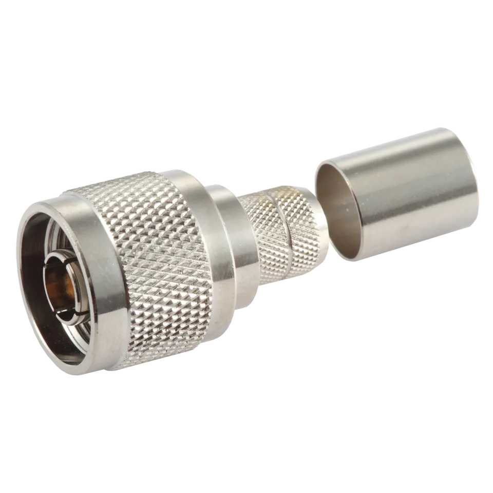 N Male Connector for L-400 Coaxial Cable