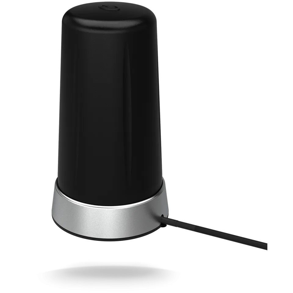 Panorama LPBEM-6-60 4G-5G Magnetic Antenna, 617 to 6000 MHz, 2m SMA Male