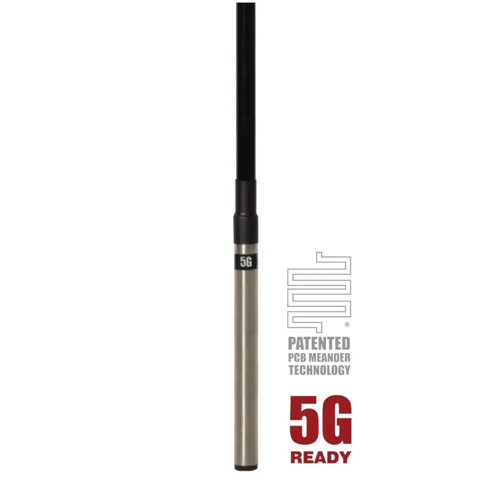RFI COL9185 4G-5G Pole Mount Antenna, 6.5 dBi, 698 to 3800 MHz, 10m SMA Male