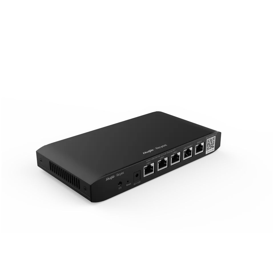 Ruijie EG105G-P-V3 5-Port Managed PoE Router, 4x Gigabit PoE+ – view 2