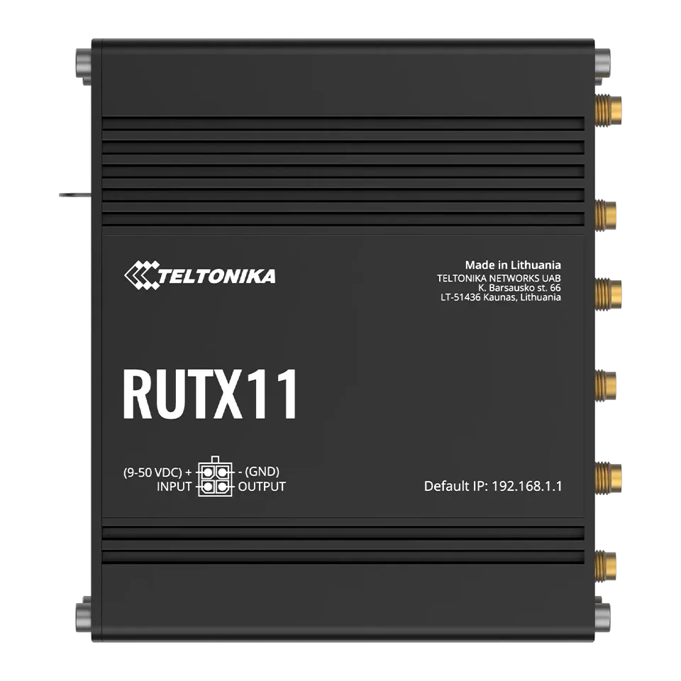 Teltonika RUTX11 4G Cat-6 Router with WiFi, GNSS, Bluetooth – view 5
