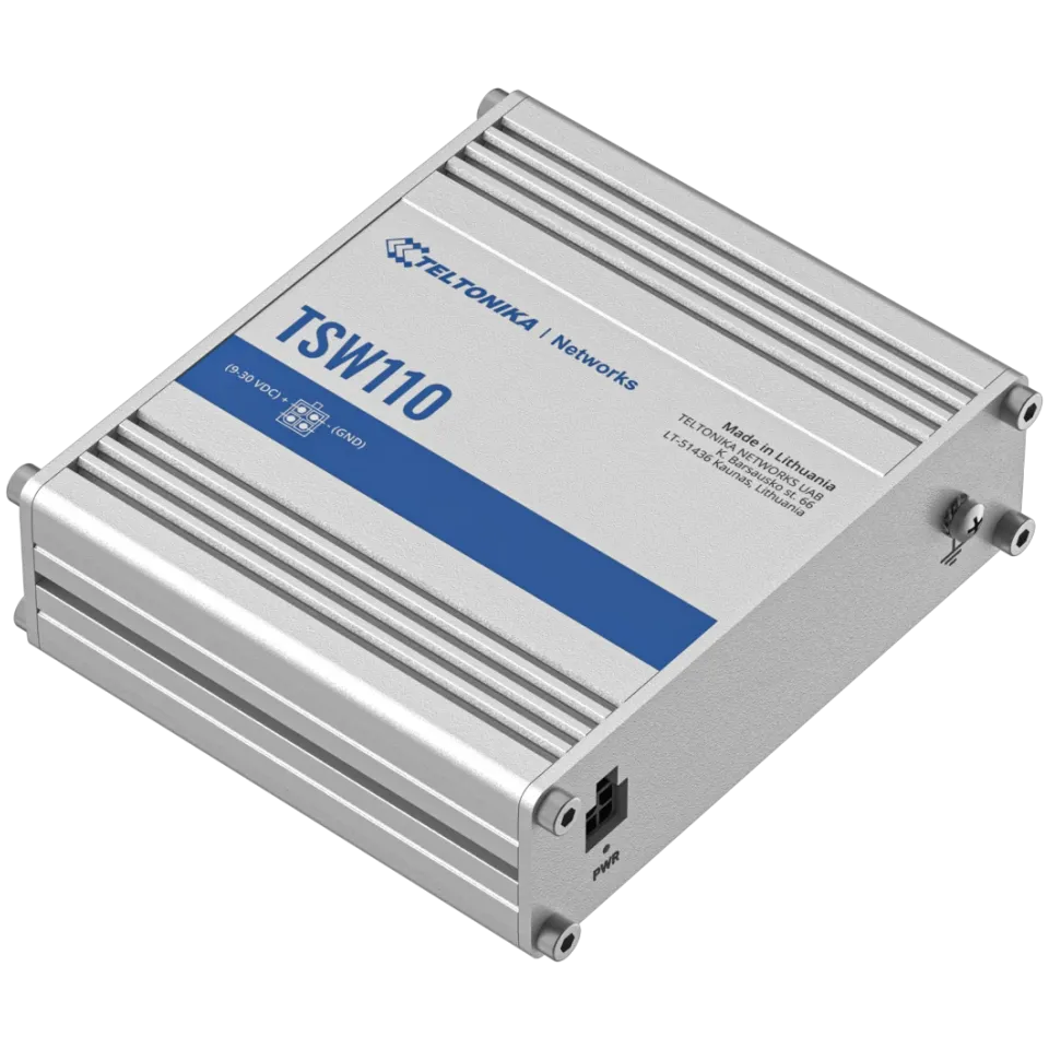 Teltonika TSW110 L2 Unmanaged Switch – view 3