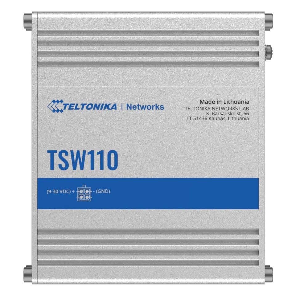 Teltonika TSW110 L2 Unmanaged Switch – view 6