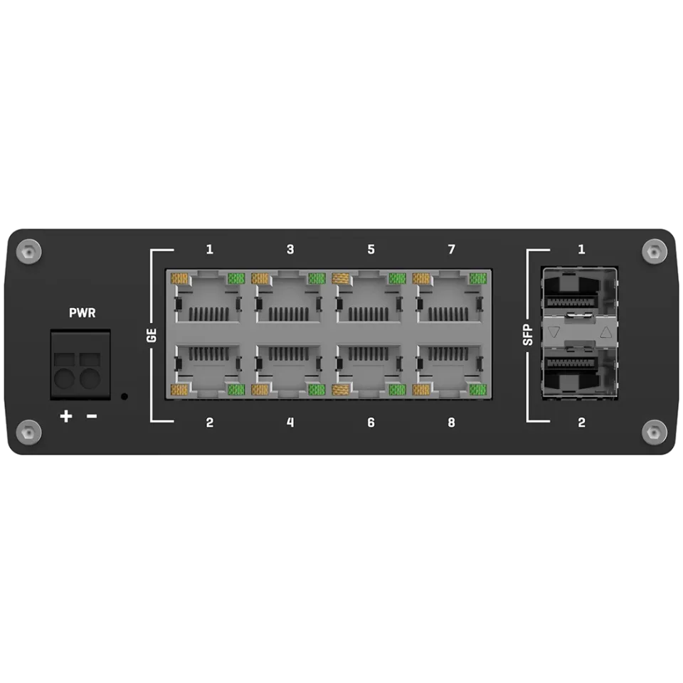 Teltonika TSW210 Unmanaged Industrial Switch – view 3