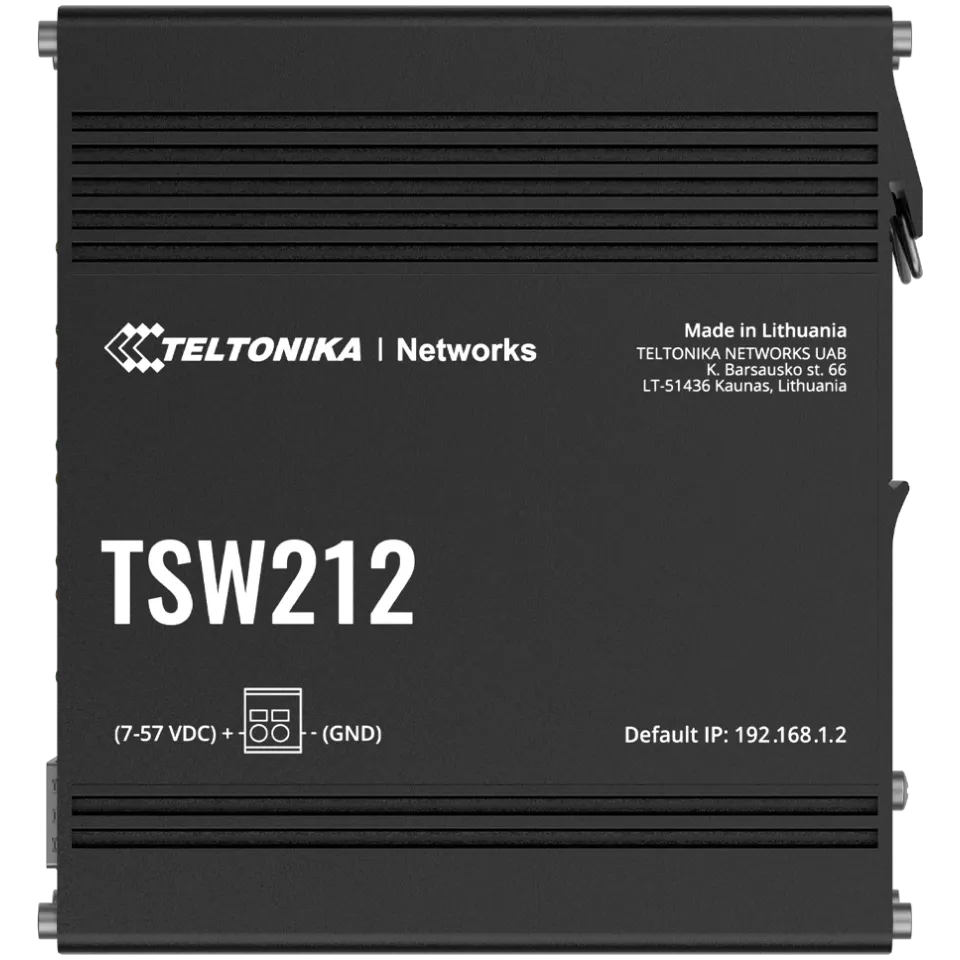 Teltonika TSW212 L2 Managed Ethernet Switch – view 5
