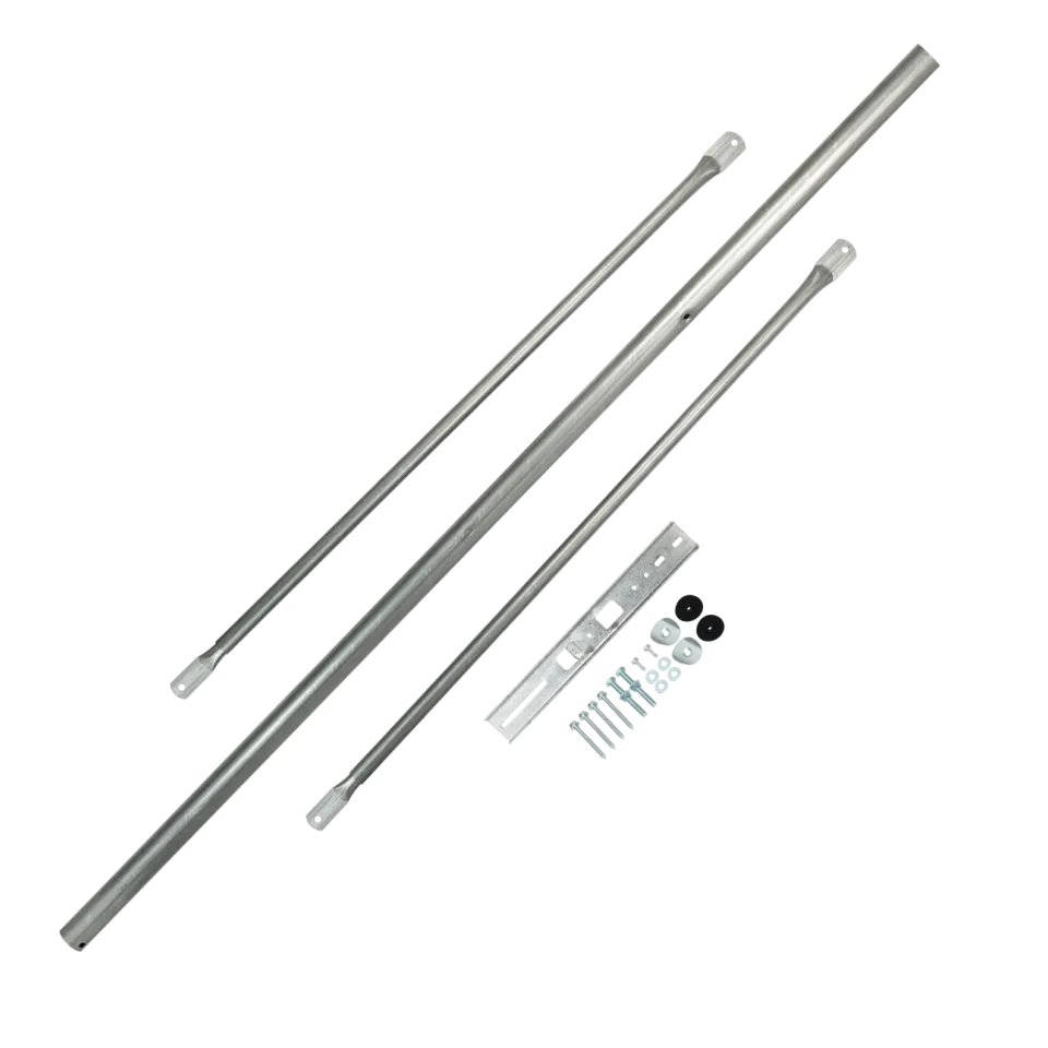 Hills 1.8m Metal Roof Mount with Starlink Gen3 Pole Adapter Kit – view 3