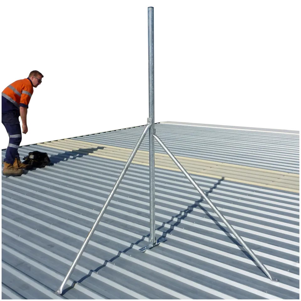 APAC B48 Screw Down Roof Mast, 48mm Pole – view 4