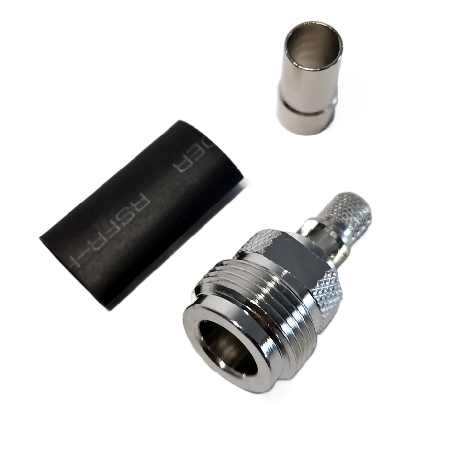 N Female Connector for L-240 Coaxial Cable