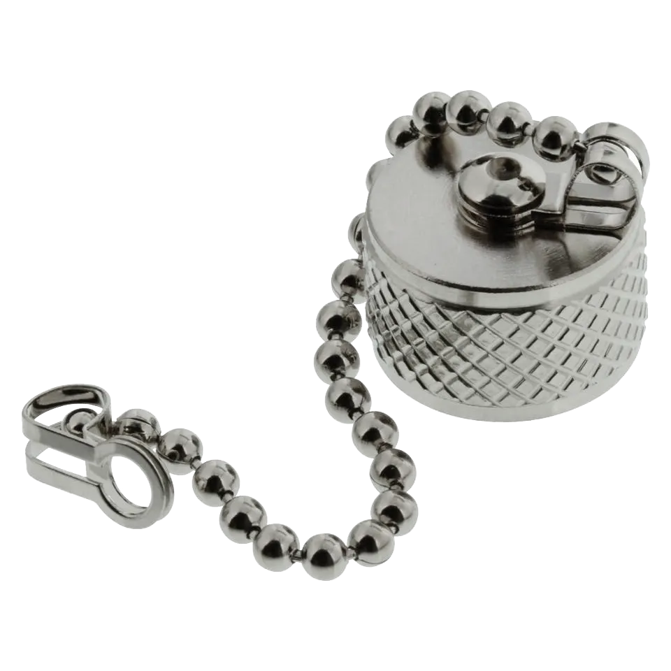 Dust Cap N Male, with Chain