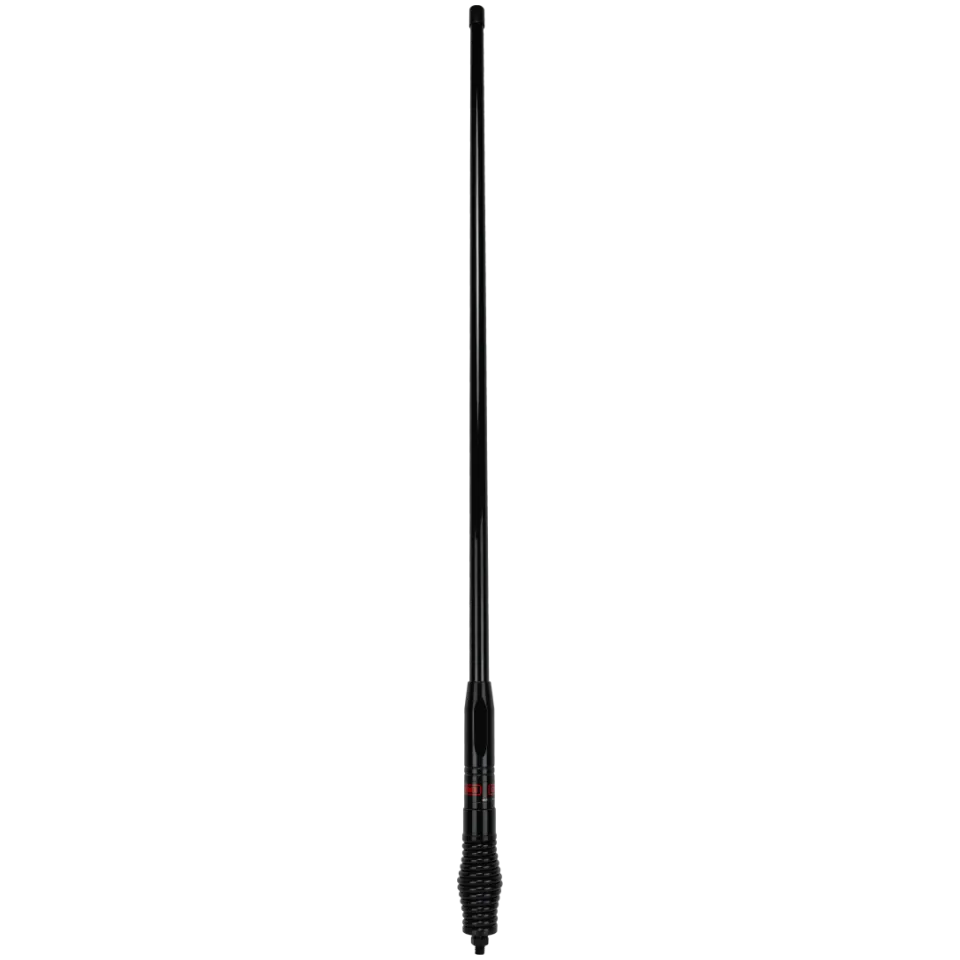 GME AE4705B UHF 1200mm Heavy Duty Fibreglass Radome Antenna, AS004B Spring (6.6dBi Gain) - Black