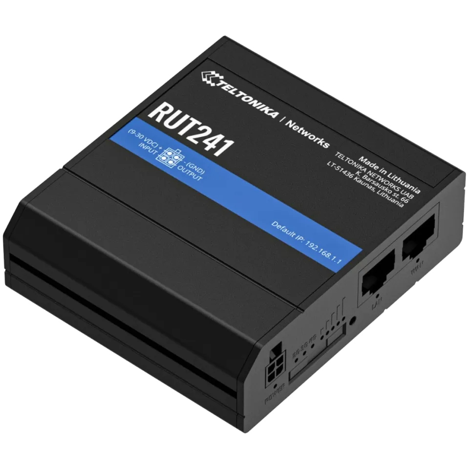 Teltonika RUT241 Compact 4G Router with WiFi