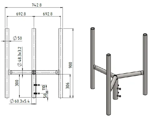 AP-GC48-HF3 CAD Drawing