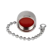 Dust Cap N Male, with Chain - View 4 (106-CAP-N1)