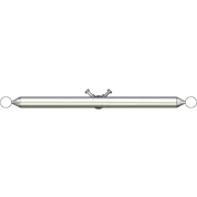 APAC GC48 Series Galvanised Steel Headframe, 2 Sector - View 4 (100-AP-GC48-HF2)