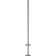 APAC GM76W Galvanised Steel Wall Mount Mast, 76 mm Pole, 2m - View 3 (100-AP-WM-GM76W-2)