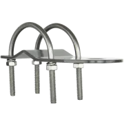 GME MB408 - 3mm Bull Bar Bracket with U-Bolts - Main Image (102-MB408SS)