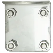 GME MB411 - 2.5mm Mirror Mount with Cable Slot - View 4 (102-MB411SS)