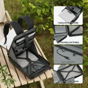 STARBEAM Starlink Mini Hard Shell Anti-theft Backpack with TSA Lock & USB Ports - View 3 (109-SB-CAS-MINI-ATB)