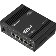 Teltonika RUTX12 Dual 4G Cat-6 Router with WiFi, GNSS, Bluetooth - Main Image (110-RUTX12)