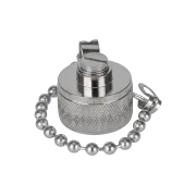 Dust Cap N Male, with Chain – view 2