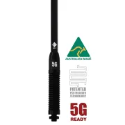 RFI CD8195 Pro-Series 4G-5G Vehicle Bullbar Antenna, 6.5 dBi, 698 to 3800 MHz, SMA Male