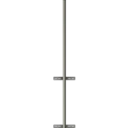 APAC GM48W Galvanised Steel Wall Mounted Mast, 48mm Pole – view 3