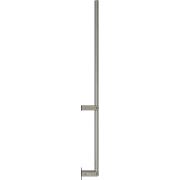 APAC GM48W Galvanised Steel Wall Mounted Mast, 48mm Pole – view 4
