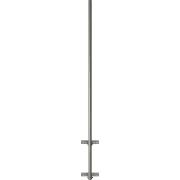 APAC GM76W Galvanised Steel Wall Mount Mast, 76 mm Pole – view 2