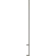 APAC GM76W Galvanised Steel Wall Mount Mast, 76 mm Pole – view 5