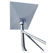 Hills Starlink Pole Adaptor Suit Gen3 V4 Dish - 32 to 48mm Pole