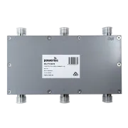 Powertec 3x3 Hybrid Combiner, 698 to 3800 MHz, 4.3-10 Female