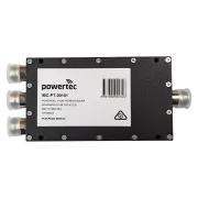 Powertec RF Power Divider 3-Way, 698 to 3800 MHz, N Female, Wilkinson