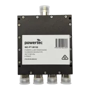 Powertec RF Power Divider 4-Way, 698 to 3800 MHz, N Female, Wilkinson