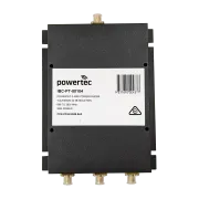 Powertec RF Power Divider 3-Way, 698 to 3800 MHz, SMA Female, Wilkinson
