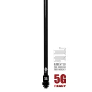 RFI CD8294 4G-5G Stud Mount Antenna, 5.5 dBi, 698 to 3800 MHz, SMA Male
