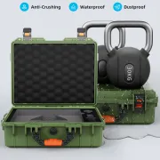STARBEAM Starlink Mini Hard Protective Travel Case with Storage - Green – view 2