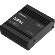 Teltonika TSW101 Industrial Unmanaged PoE+ for Transportation – view 3