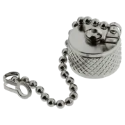 Dust Cap N Male, with Chain